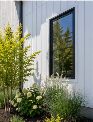 CMC Exteriors siding and window detail